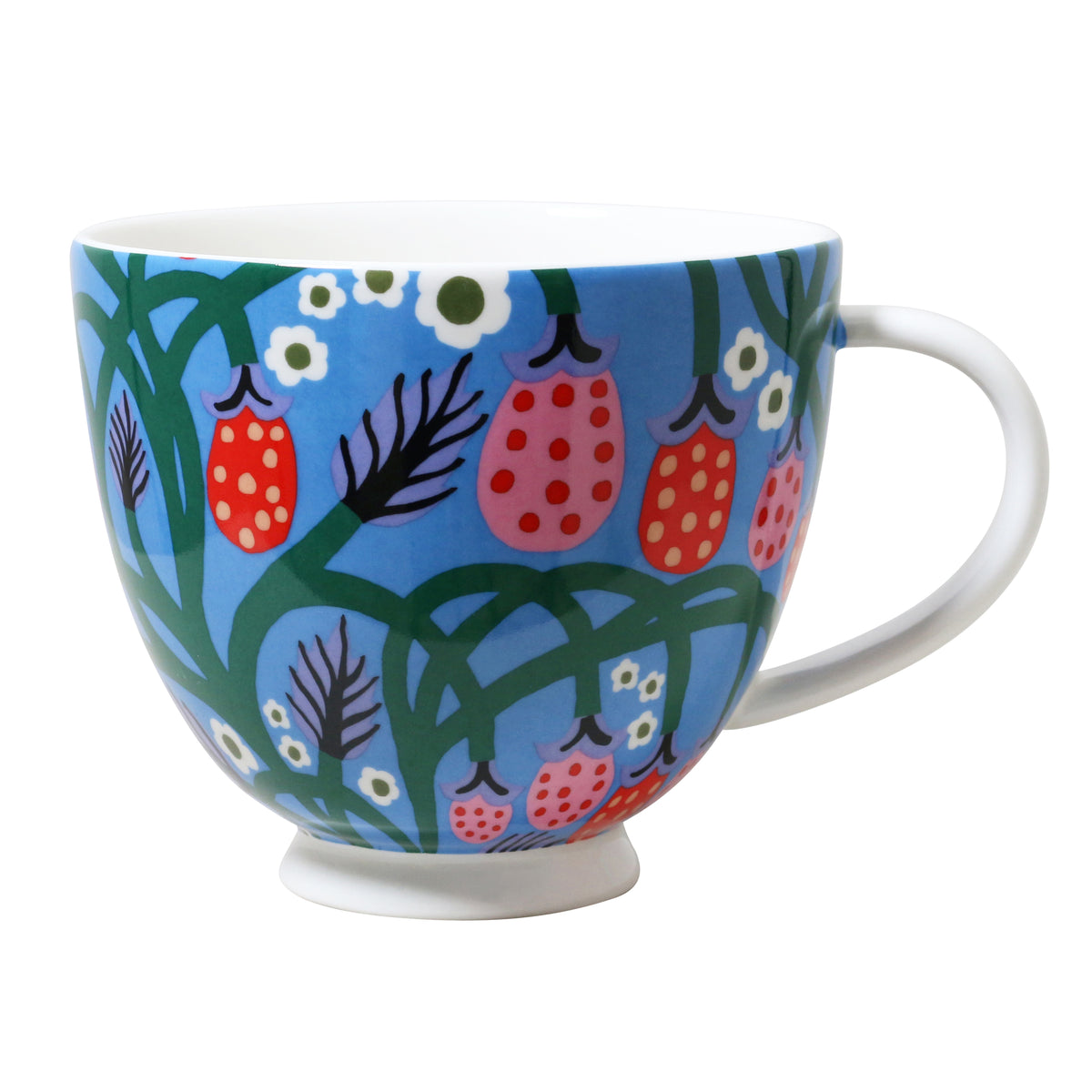 Wild Strawberries Large Mug  / RGA x Monika Forsberg