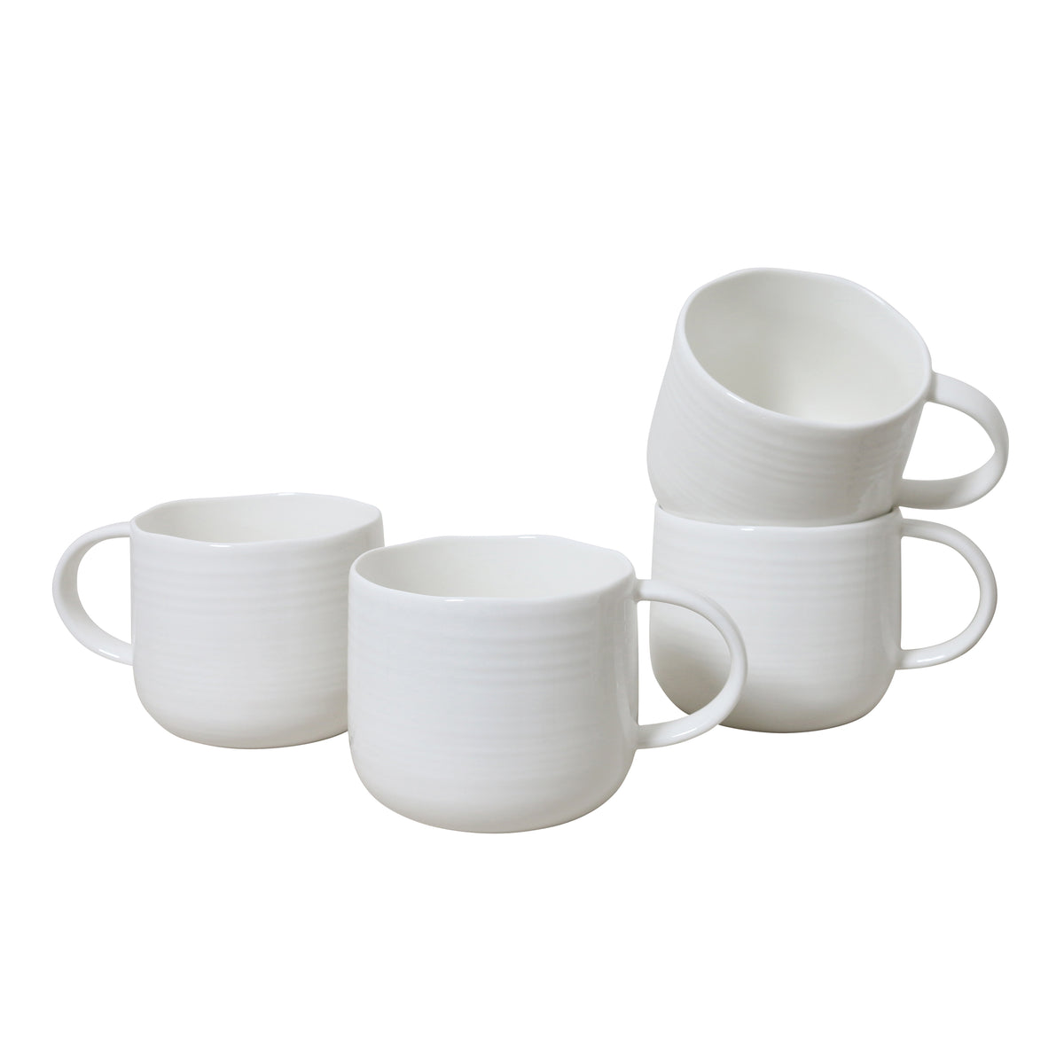 Set of 4 Mugs / At Home