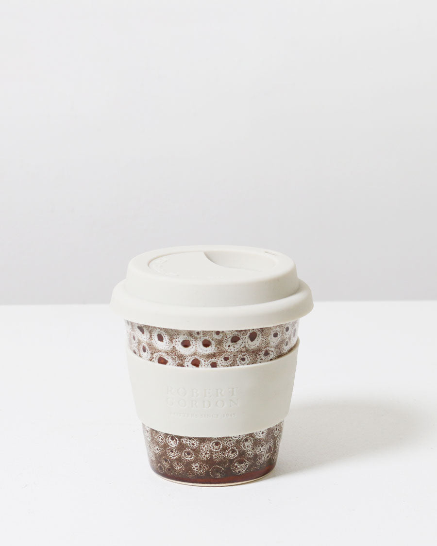 Small Carousel Cup / White Ochre